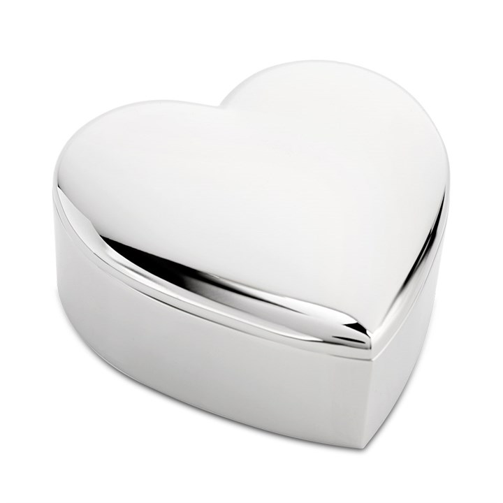 Engravable Heart Trinket Box - P60125