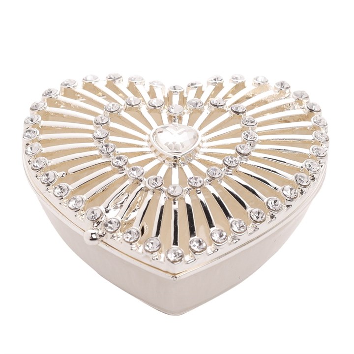 Heart Shaped Trinket Box - P60136