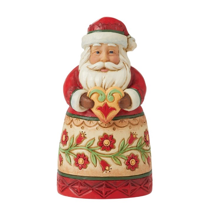 Jim Shore 6012959 Santa With Heart - P6199