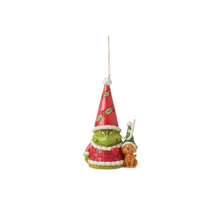 6015228 Grinch Gnome With Max Hanging Ornament - P6292