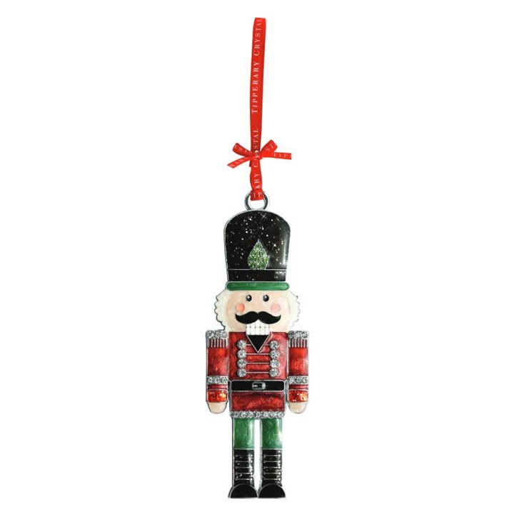 Tipperary Crystal 109032 Nutcracker Hanging Decoration - P6315