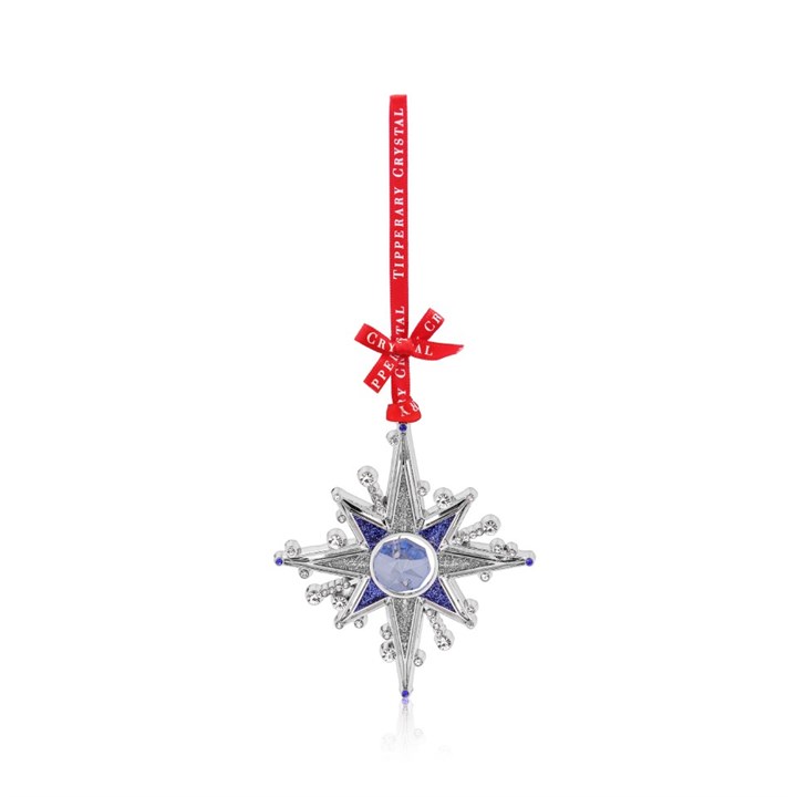 Tipperary Crystal 167391 Star Hanging Decoration - P6334