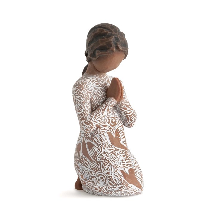 Willow Tree 28258 Prayer of Peace (Dark Hair And Skin) - P64170