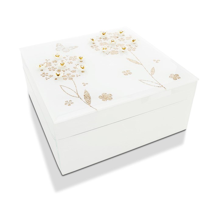 Sophia Glitter Butterfly Jewellery Box - P65305