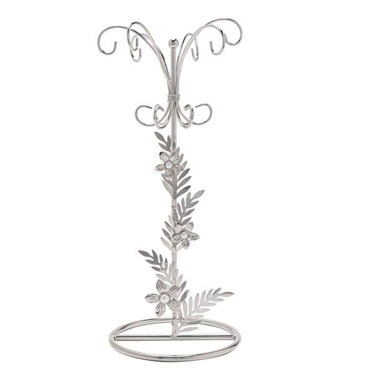 Sophia Silver Tone Daisy Jewellery Holder - P65341