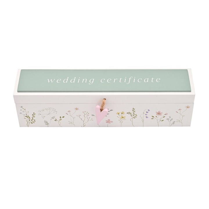 Love Story Wildflower Certificate Holder - P71231