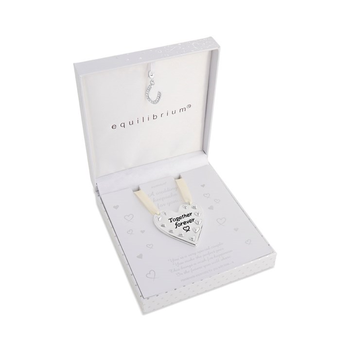 Together Forever Wedding Keepsake Heart - P71235