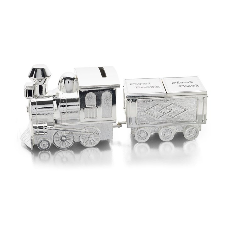Bambino Silver Plated  Money Box And First Tooth And Curl Boxes - P7537