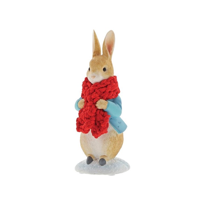Beatrix Potter A30179 Peter Rabbit In A Festive Scarf - P87101