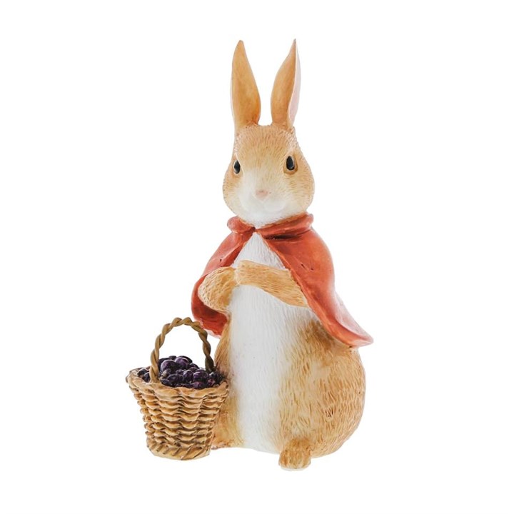 Beatrix Potter A31858 Flopsy With Basket of Blackberries - P87134