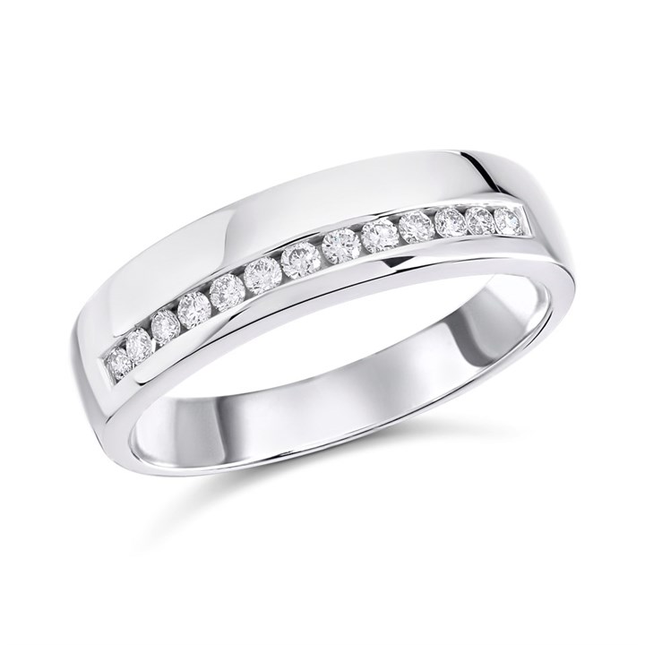 9ct White Gold Diamond Ring - 1/4ct - R3935