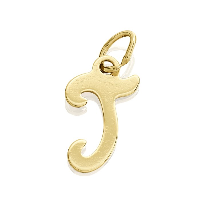 9ct Gold Initial J Pendant - R50104