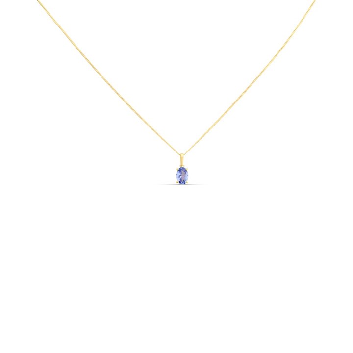 9ct Gold Tanzanite Necklace - R83101