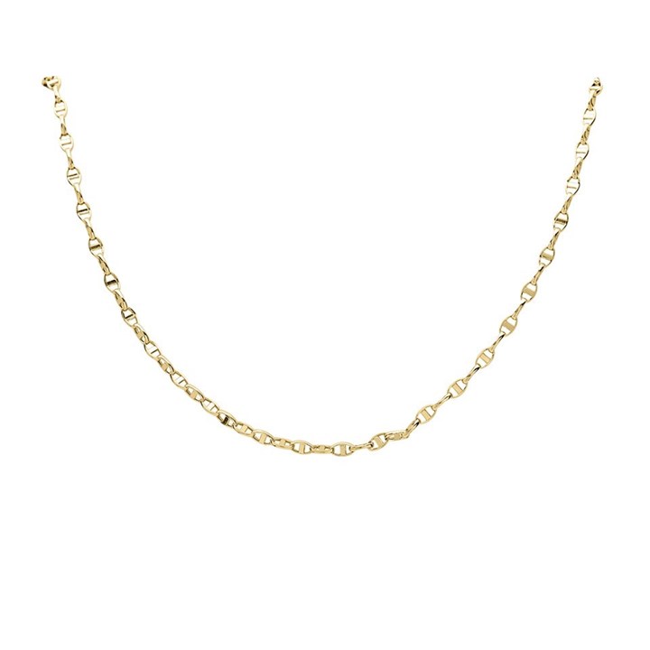 9ct Gold 2.6mm Wide Anchor Chain  - 18in - R9521