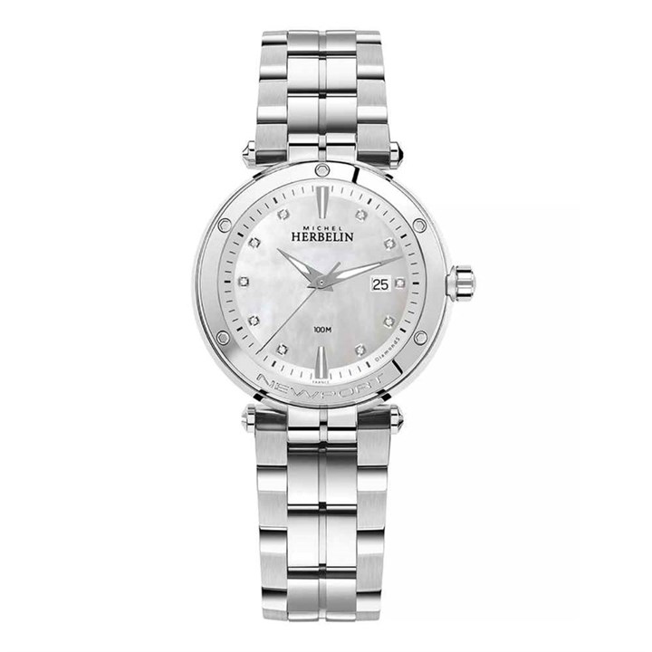 Herbelin 14288B89 Newport Diamond Bracelet Watch - W03102