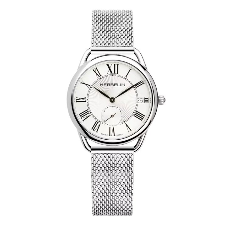 Herbelin 18397AP08B Equinoxe Mesh Bracelet Watch - W03125