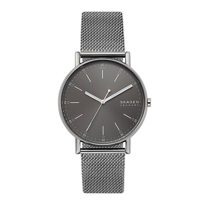 Skagen SKW6577 Signatur Grey Mesh Bracelet Watch - W06183