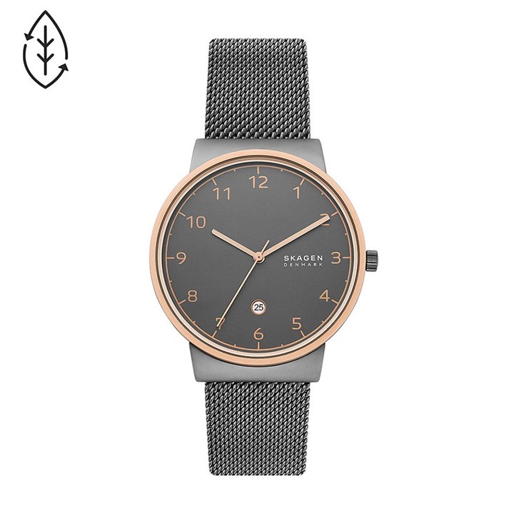 Skagen SKW7601 Grey Mesh Bracelet Watch - W06241
