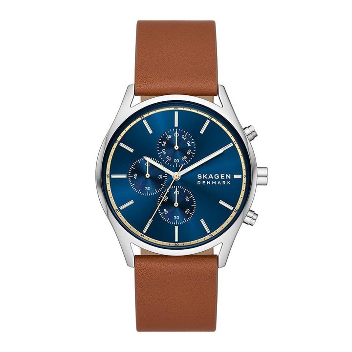 Skagen SKW6916 Holst Tan Leather Strap Watch - W06315