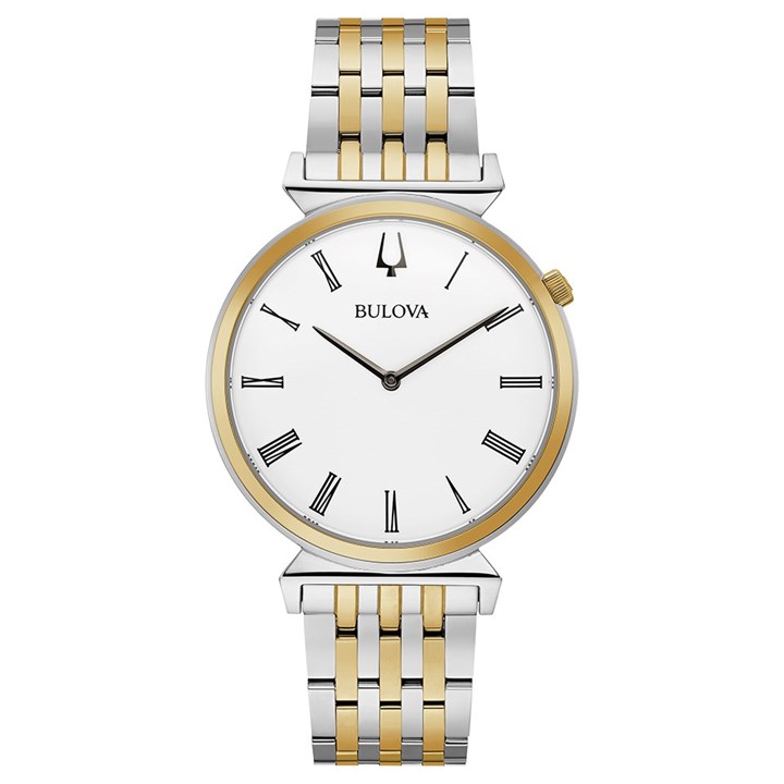 Bulova 98A233 Two Tone Bracelet Watch - W09245