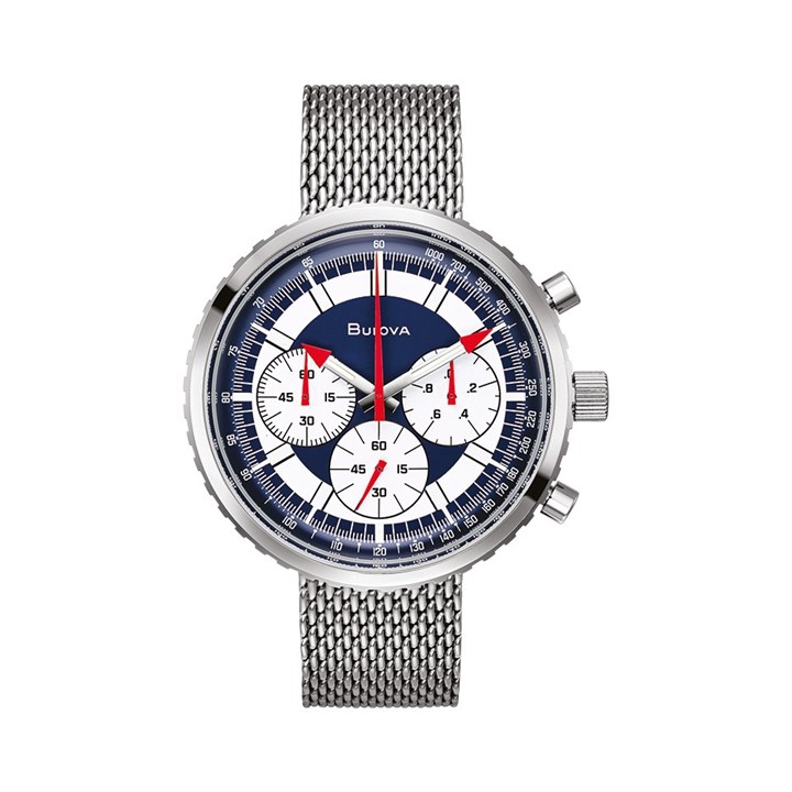 Bulova 96K101 Chronograph Mesh Bracelet Watch - Special Edition - W09306