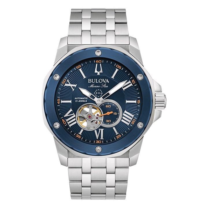 Bulova Marine Star 98A302 Automatic Bracelet Watch - W09311
