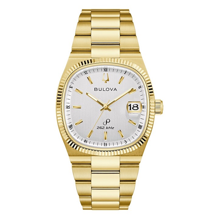 Bulova 97B223 Super Seville Gold Tone Bracelet Watch - W09343