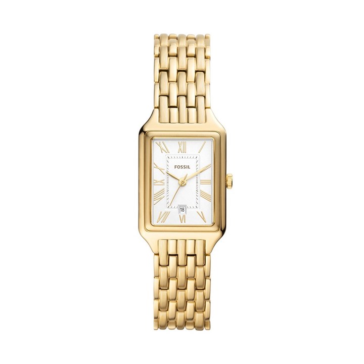Fossil ES5220 Raquel Gold Plated Bracelet Watch - W10303