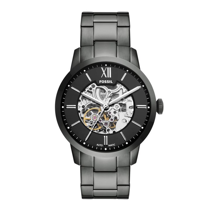 Fossil ME3294 Townsman Automatic Gunmetal IP Bracelet Watch - W10541