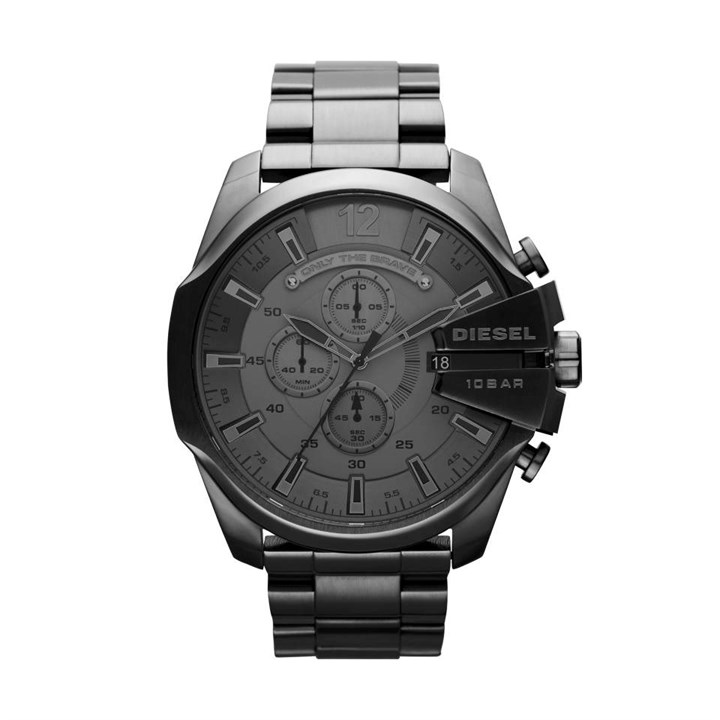 Diesel DZ4282 Mega Chief Gunmetal IP Bracelet Watch - W11165