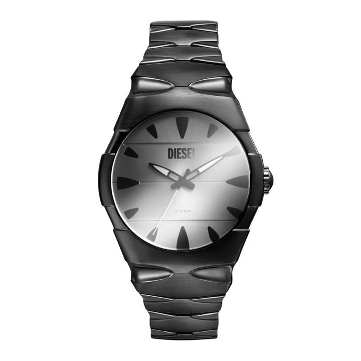 Diesel DZ2213 D-Sruptor Black IP Bracelet Watch - W11305