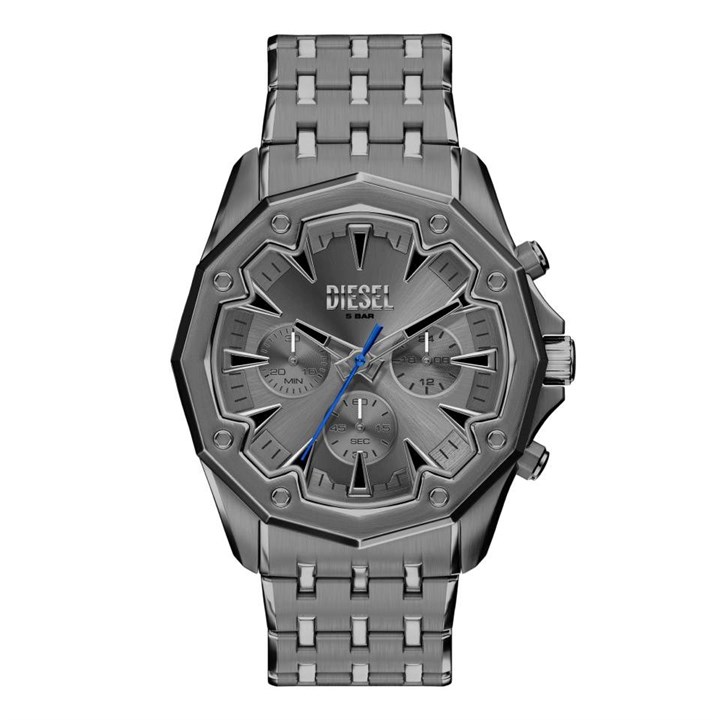 Diesel DZ4708 Stinger Chronograph Gunmetal IP Bracelet Watch - W11368