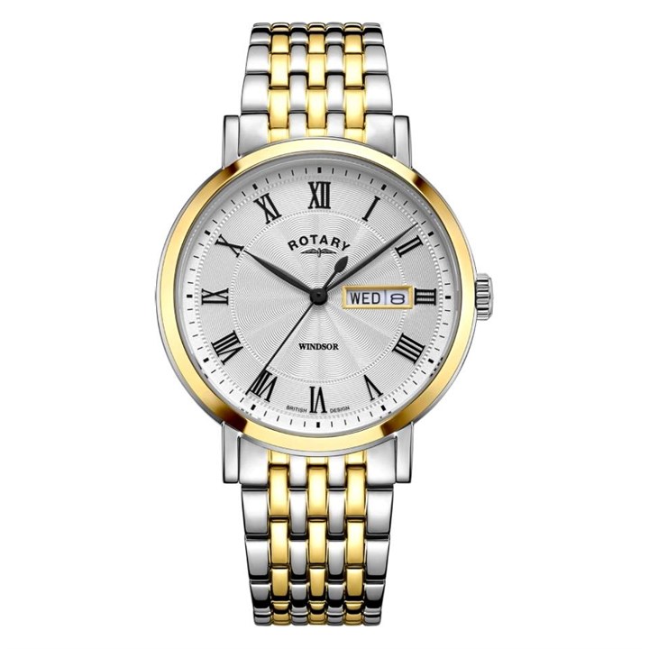 Rotary GB05421/01 Heritage Two Tone Bracelet Watch - W13157