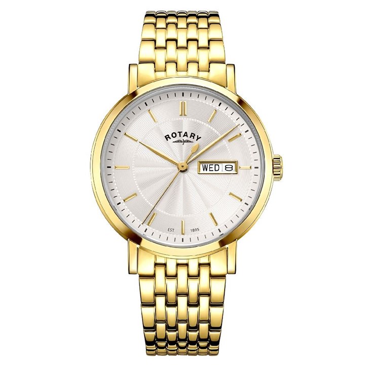 Rotary GB05423/02 Heritage Gold Tone Bracelet Watch - W13158