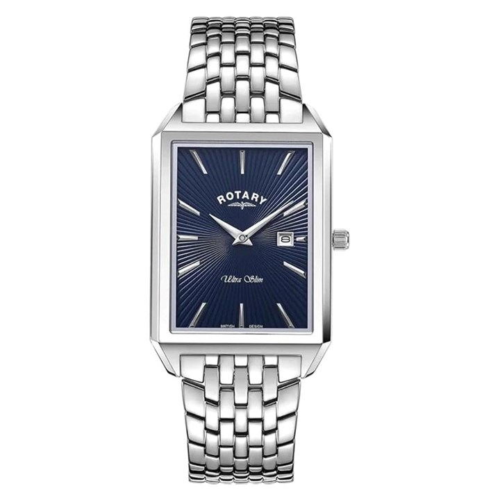 Rotary GB08020/05 Ultra Slim Stainless Steel Bracelet Watch - W13184