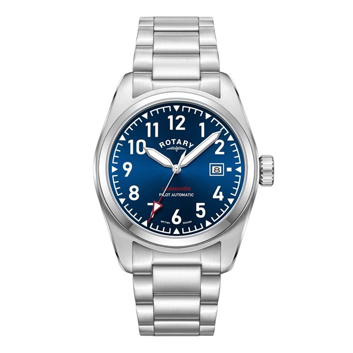 Rotary GB05470/52 Commando Automatic Bracelet Watch - W13205