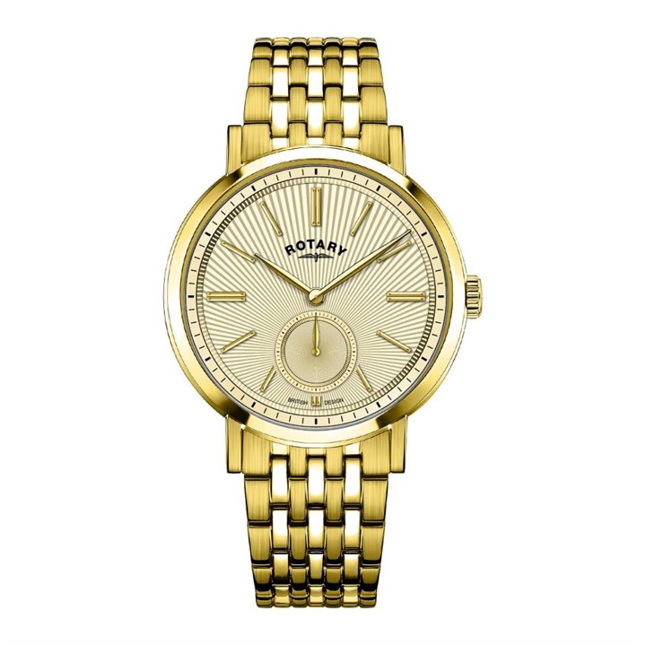 Rotary GB05323/03 Windsor Gold Plated Bracelet Watch - W13249