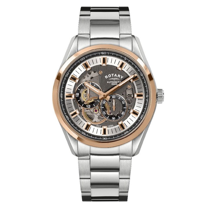 Rotary RGB10009/74 Seamatic Eclipse Automatic Two Tone Bracelet Watch - W13286