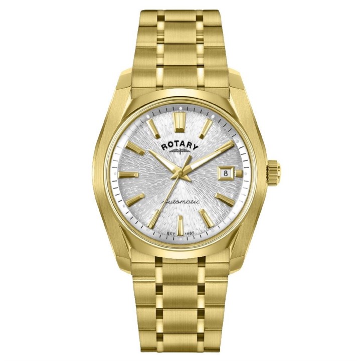 Rotary RGB10010/06 Lumen Automatic Gold Tone Bracelet Watch - W13292