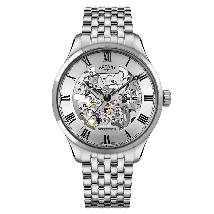 Rotary GB02940/06 Greenwich Automatic Bracelet Watch - W13294