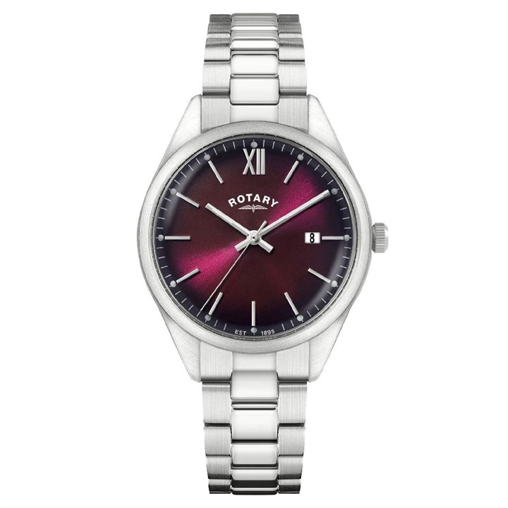 Rotary RGB10003/17 Heritage Red Dial Bracelet Watch - W13298
