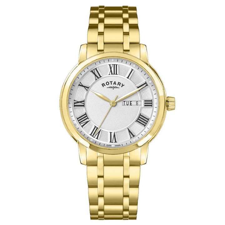 Rotary RGB10022/70 Heritage Gold Tone Bracelet Watch - W13304
