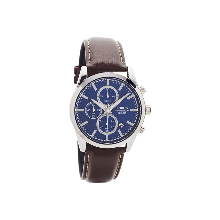 lorus blue dial watch