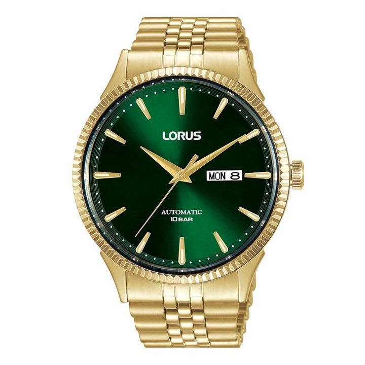 Lorus RL468AX9 Gold Tone Automatic Bracelet Watch - W16207