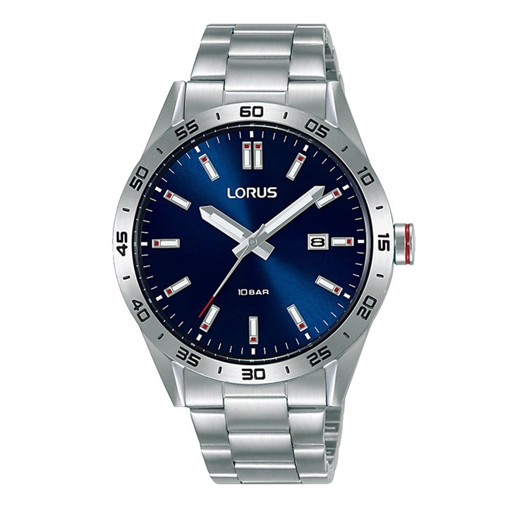 Lorus RH961NX9 Stainless Steel Blue Dial Bracelet Watch - W16217