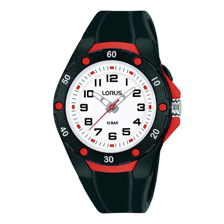 Lorus R2377NX9 Black Strap Children's Watch - W16227