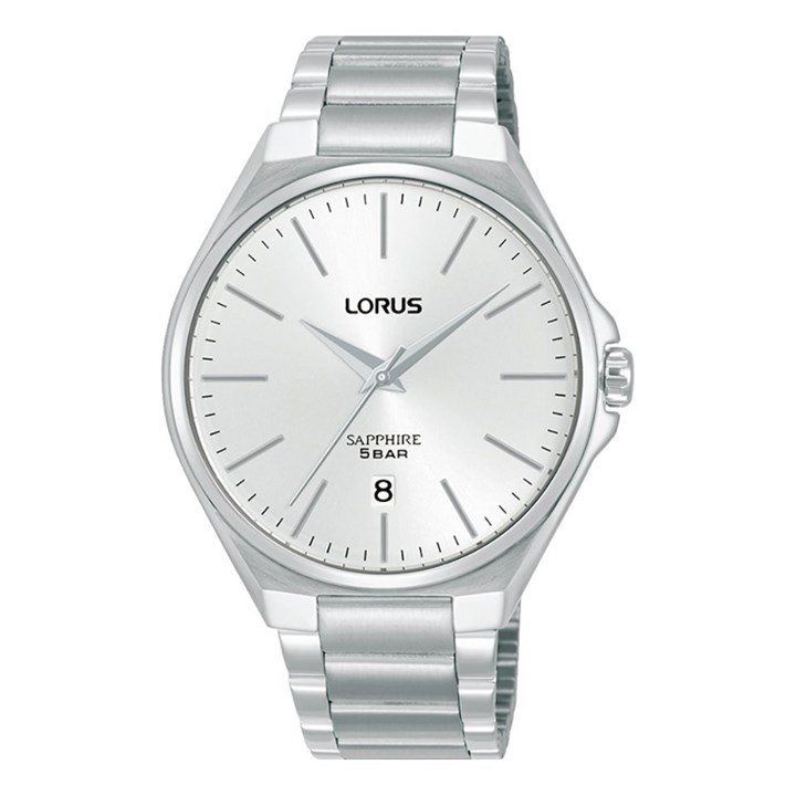 Lorus RS949DX9 Slim Silver Dial Bracelet Watch - W16287