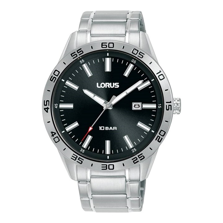 Lorus RH947QX9 Black Dial Bracelet Watch - W16292