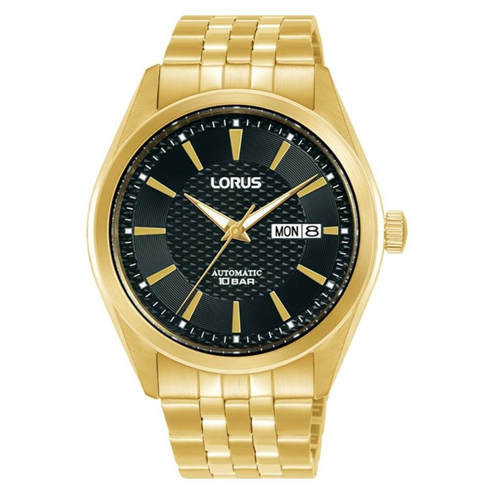 Lorus RL488BX9 Automatic Gold Plated Bracelet Watch - W16312