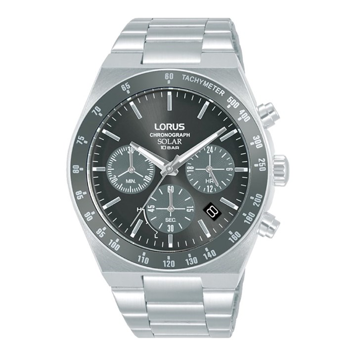 Lorus RZ519AX9 Solar Chronograph Bracelet Watch - W16318